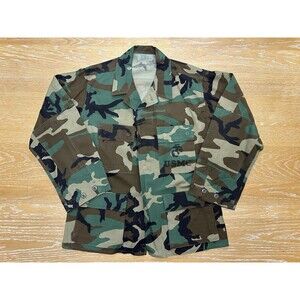 USMC US Marine Corp Coat Woodland Hot Weather Medium Short